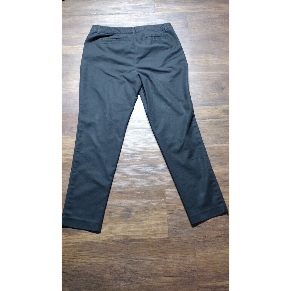 Michael Kors Dress Pants Black Womens Size 10 Classic Work Straight Leg Casual - Picture 12 of 15